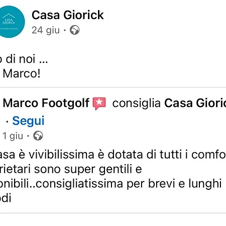 Prázdninový dům Casa Giorick